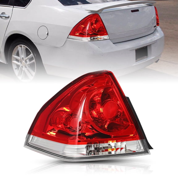 Left Driver Side Tail Light for 2006-2013 Chevy Impala Brake Lamp 06-13