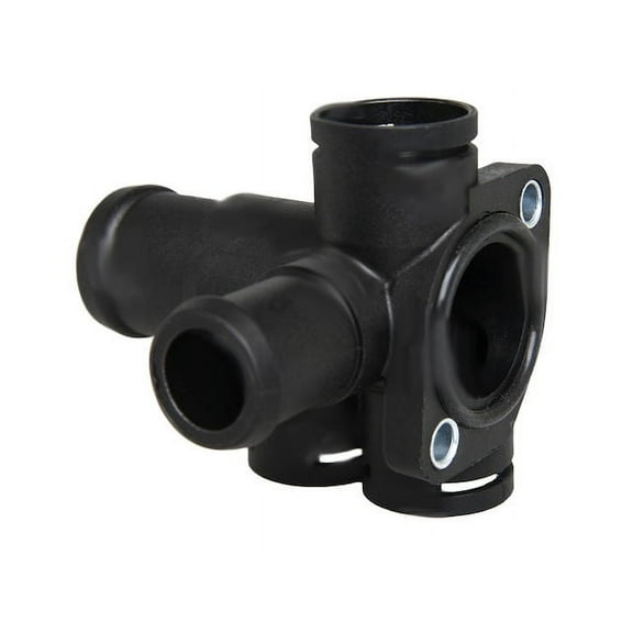 Left Engine Coolant Outlet Flange - Compatible with 1985 - 1993 Volkswagen Cabriolet 1986 1987 1988 1989 1990 1991 1992