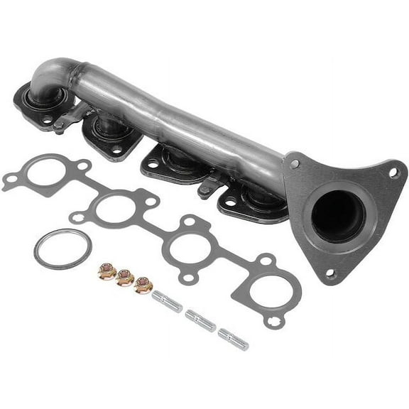 Left Exhaust Manifold 1 - Compatible with 1998 - 2005 LX470 Base 4.7L V8 1999 2000 2001 2002 2003 2004