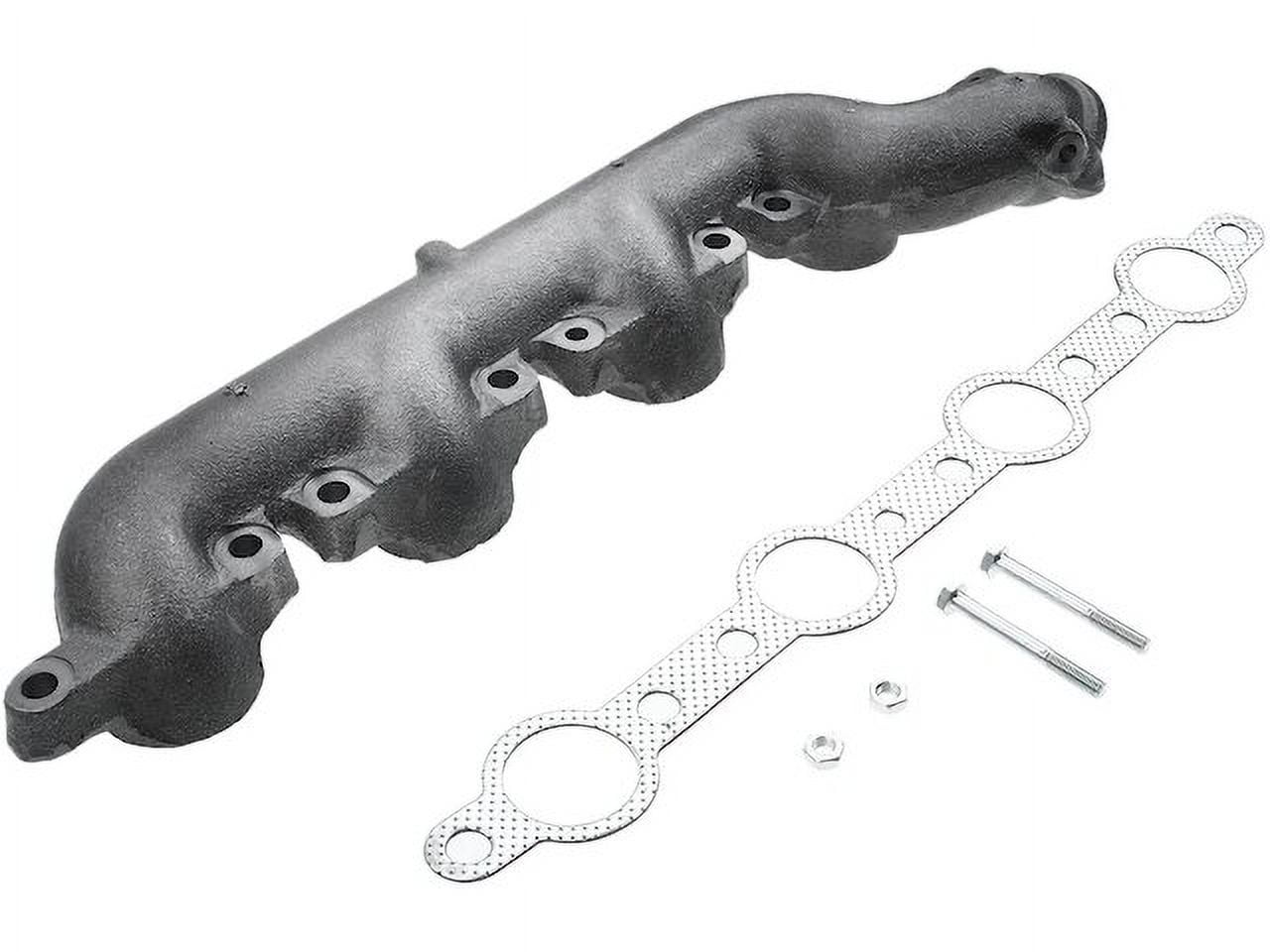 Left Exhaust Manifold 1 - Compatible with 1999 - 2003 Ford F-350 Super Duty 7.3L V8 - Autopart Premium