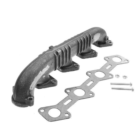 Left Exhaust Manifold 1 - Compatible with 2003 - 2007 Ford F-250 Super Duty 6.0L V8 2004 2005 2006