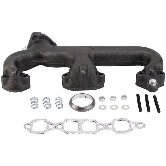 Left Exhaust Manifold - Compatible with 1987 - 1988 Chevy R30 5.7L V8 VIN K 16-Valve GAS