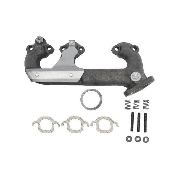 Left Exhaust Manifold - Compatible with 1988 - 1995 GMC C1500 4.3L V6 1989 1990 1991 1992 1993 1994