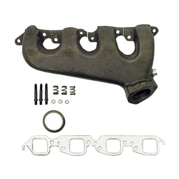 Left Exhaust Manifold - Compatible with 1990 - 1996 GMC C6000 Topkick 1991 1992 1993 1994 1995