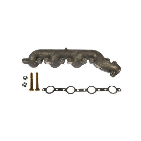 Left Exhaust Manifold - Compatible with 1999 - 2003 Ford F-450 Super Duty 7.3L V8 2000 2001 2002