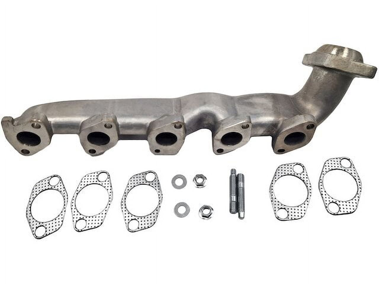 Left Exhaust Manifold - Compatible with 2000 - 2004 Ford F-350 Super Duty 6.8L V10 2001 2002 2003