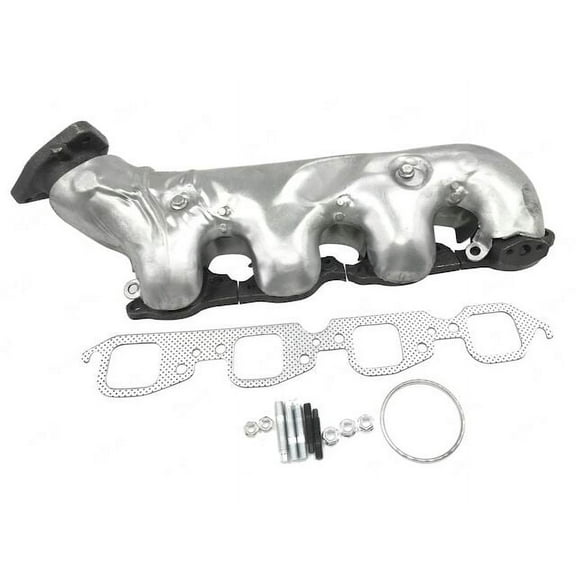 Left Exhaust Manifold - Compatible with 2002 - 2006 Chevy Avalanche 2500 8.1L V8 2003 2004 2005