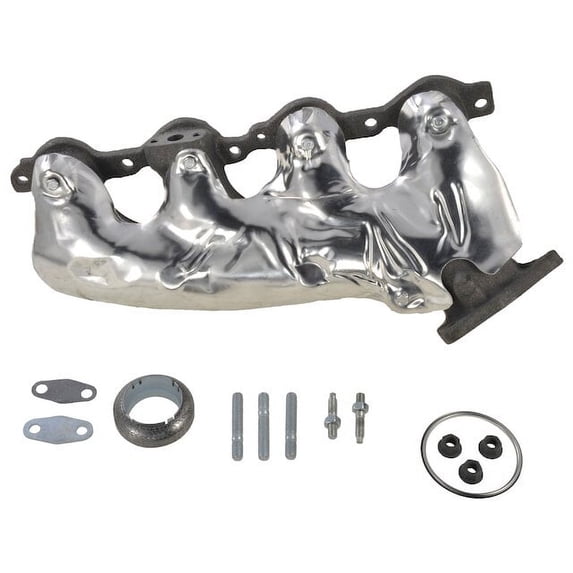 Left Exhaust Manifold - Compatible with 2003 - 2009 Hummer H2 2004 2005 2006 2007 2008