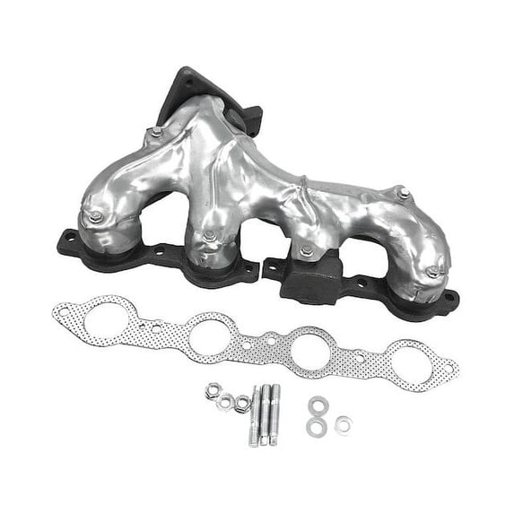 Left Exhaust Manifold - Compatible with 2004 - 2007 GMC W3500 Forward 6.0L V8 GAS 2005 2006
