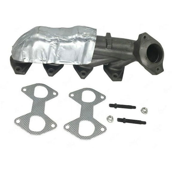 Left Exhaust Manifold - Compatible with 2005 - 2014 Lincoln Navigator 5.4L V8 2006 2007 2008 2009 2010 2011 2012 2013