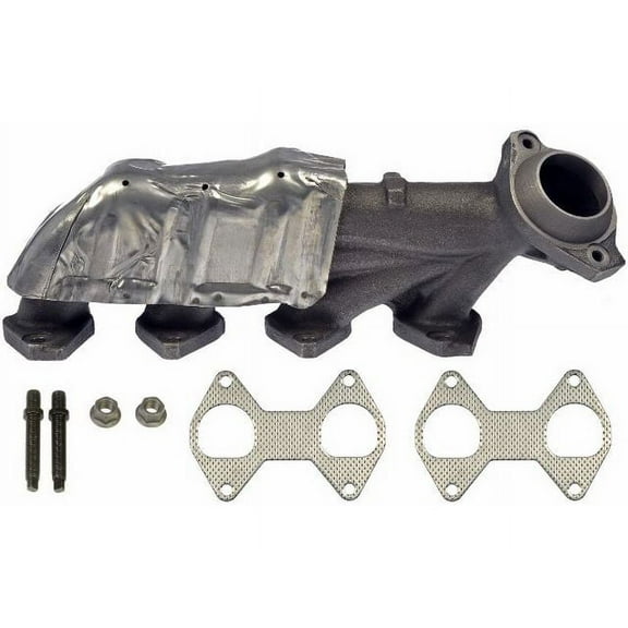 Left Exhaust Manifold - Compatible with 2005 - 2014 Lincoln Navigator 5.4L V8 2006 2007 2008 2009 2010 2011 2012 2013