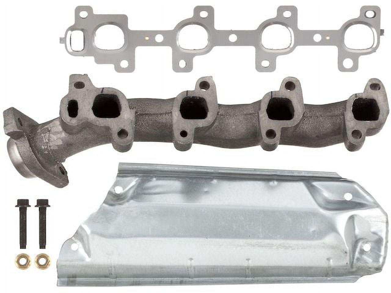 Left Exhaust Manifold - Compatible with 2006 - 2007 Mitsubishi Raider 4.7L V8