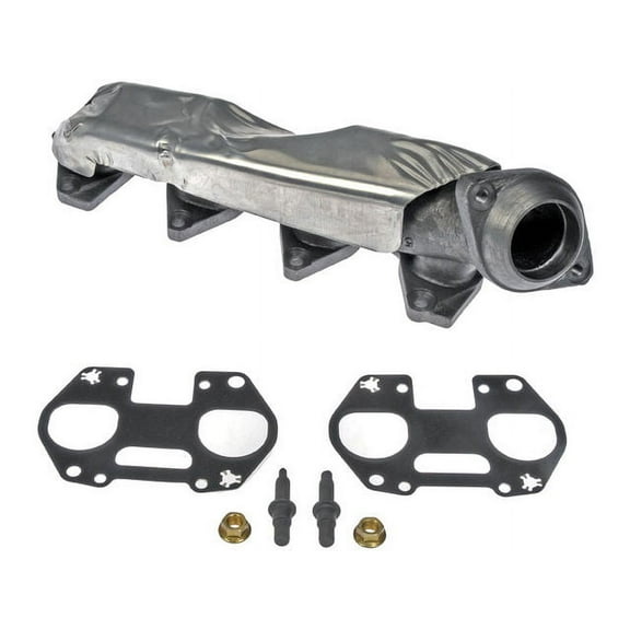 Left Exhaust Manifold - Compatible with 2007 - 2010 Ford Explorer Sport Trac 4.6L V8 2008 2009