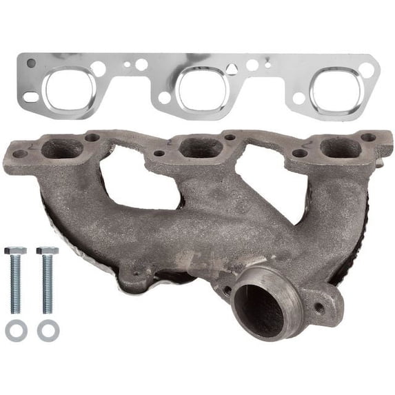 Left Exhaust Manifold - Compatible with 2007 - 2011 Jeep Wrangler 3.8L V6 2008 2009 2010