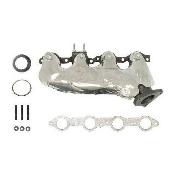 Left Exhaust Manifold - Compatible with 2007 - 2019 Chevy Silverado 3500 HD 2008 2009 2010 2011 2012 2013 2014 2015 2016 2017 2018