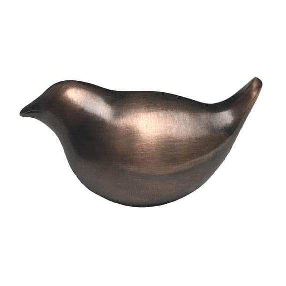 Left Facing Bird Knob - Brass Finish