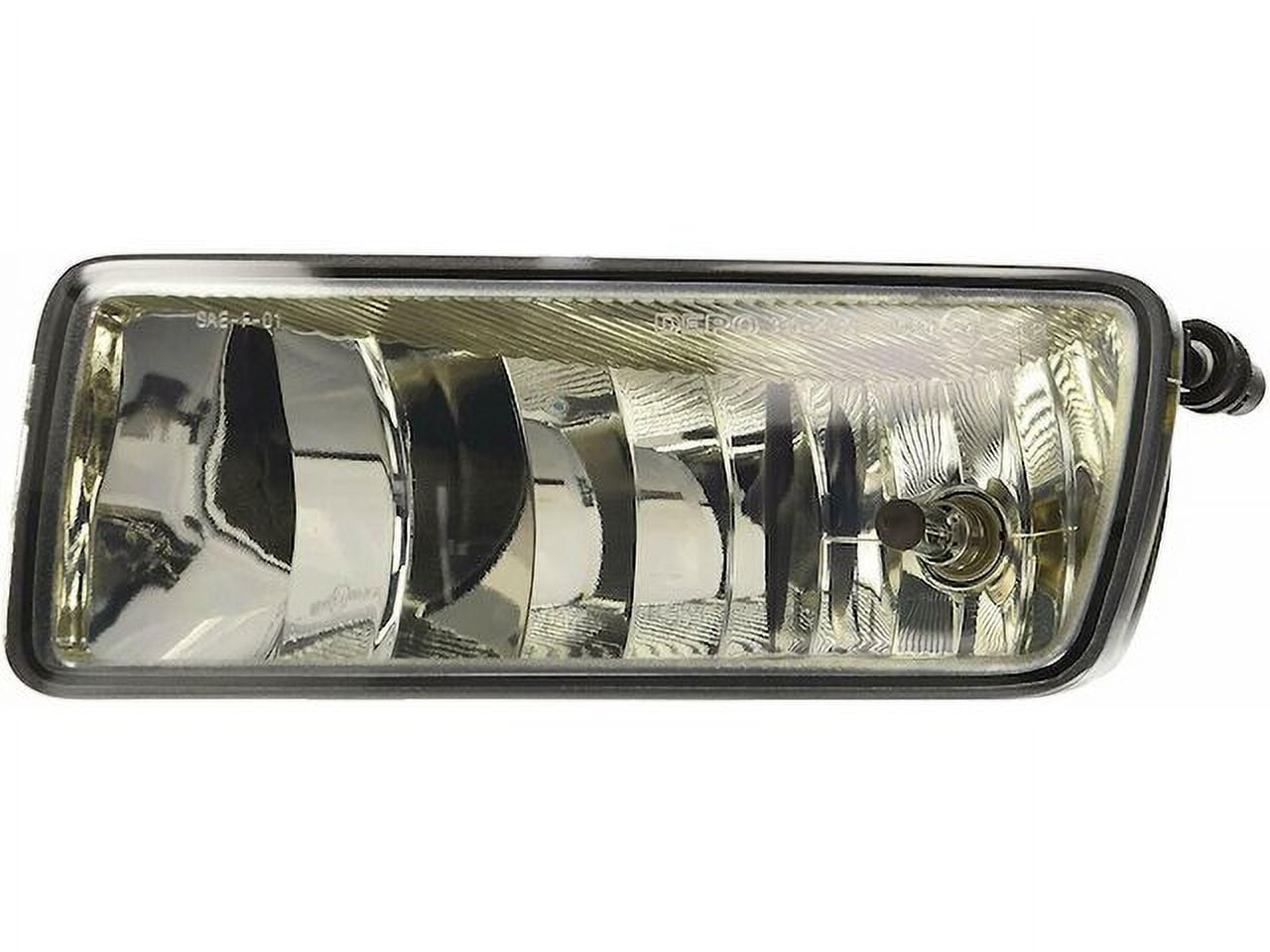 Pair Of Front Fog Lights For 2011-2015 Ford Explorer – Clear Lens, Halogen, With Bulbs
