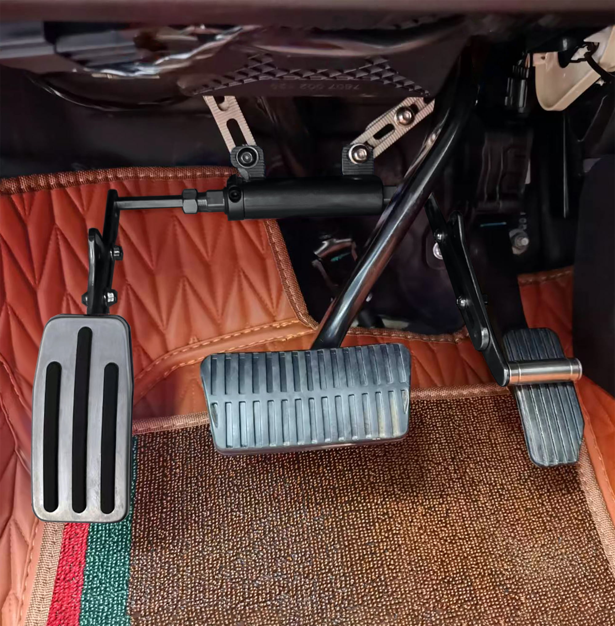 Left Foot Accelerator Pedal Portable for Disabled Drivers Left Foot