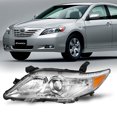 thumbnail image 1 of Left For Toyota Camry 2010-2011 Chrome Clear Projector Headlight Replacement, 1 of 4