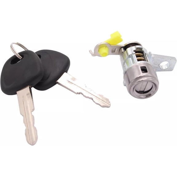 Left Front Driver Side Door Lock Cylinder with 2 Keys for Hyundai Accent 2005-2011, 81970-1EA00 819701EA00