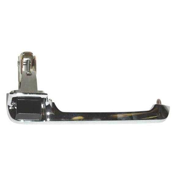 Left Front Driver Side Exterior Door Handle for 1980-1996 Ford Bronco & 1980-1997 Ford F-150, Chrome