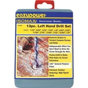 Left-Hand Drill Bit Set, 13-Piece, 1/16 in to 1/4 in, High-Speed Steel 80988