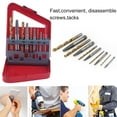 thumbnail image 1 of Left Hand Drill Bit Set Steel Handed Stud Remover Screw Extractor Reverse, 1 of 4