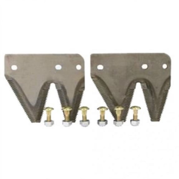 Left Hand End Section TS BL W/ Bolts 2PK