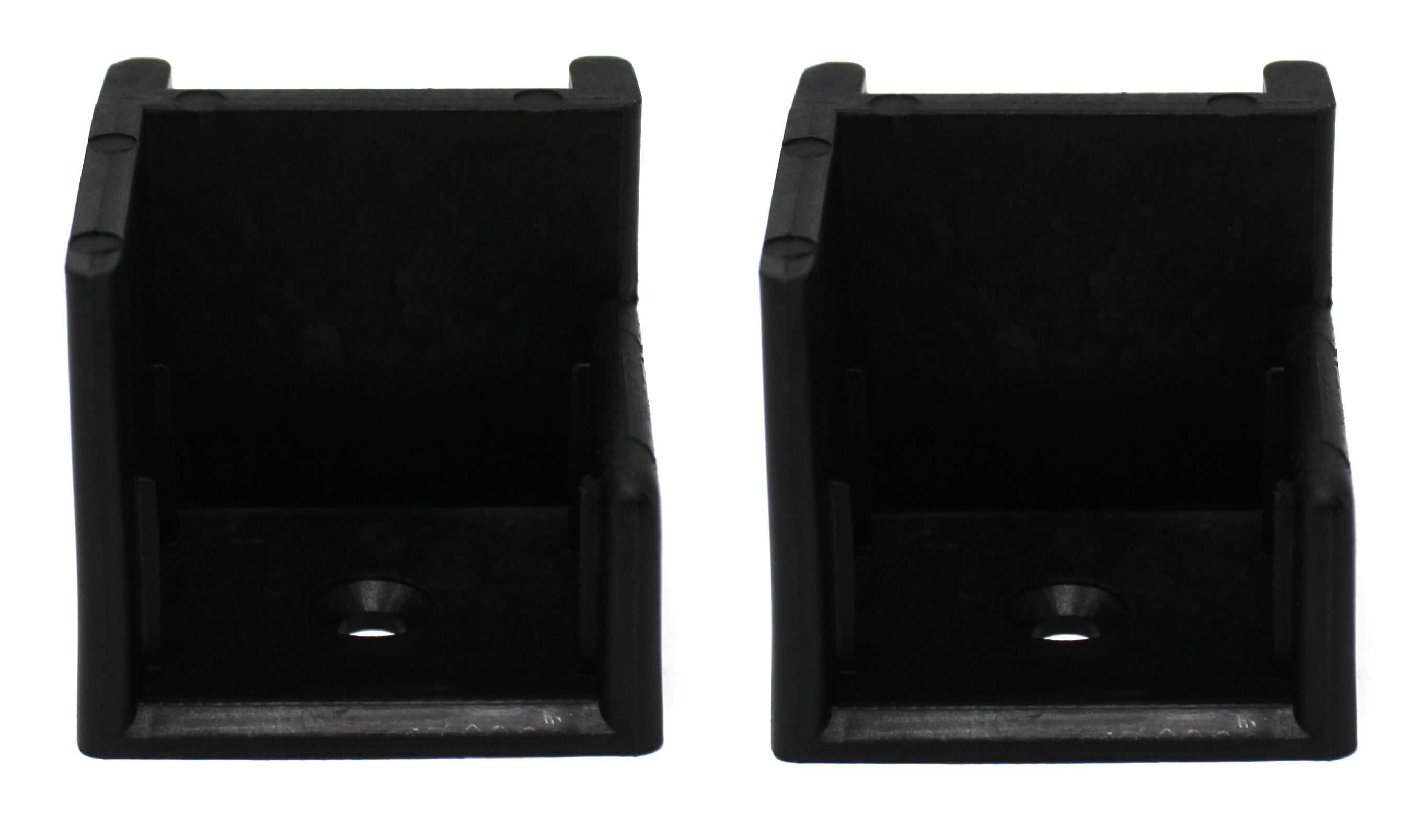Left Hand Hinge Pontoon Door Stop 2 Pack Black