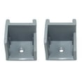 thumbnail image 1 of Left Hand Hinge Pontoon Door Stop 2 Pack Grey, 1 of 7
