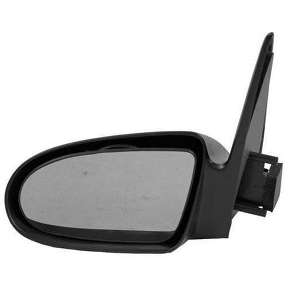 Left Hand Manual Non-Heated Non-Folding Door Mirror for 1995-2001 Metro, Swifront & Fireflectory - Gloss Black