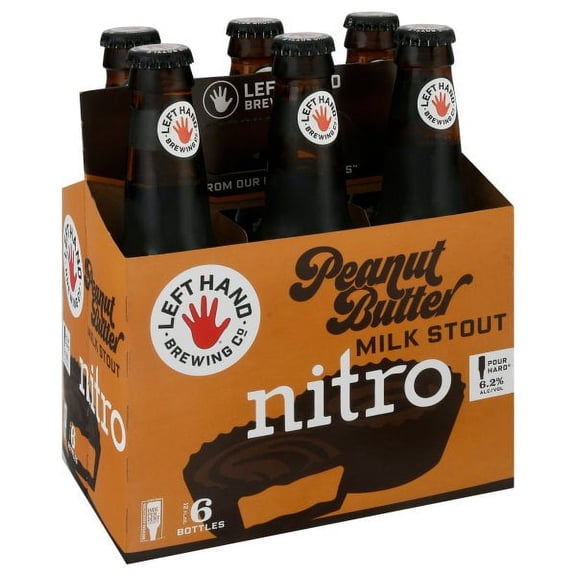 Left Hand Pnt Btr Milk Stout Nitro 6/12b
