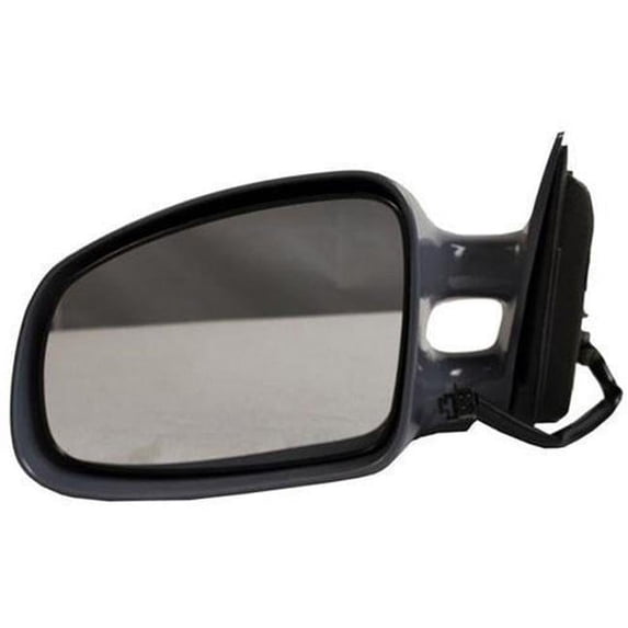 Left Hand Power Non-Heated Non-Folding Door Mirror for 1997-2003 Grand Prix, Smooth Gray