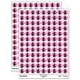 thumbnail image 1 of Left Hand Print 200+ Round Stickers - Light Pink - Gloss Finish - 0.50" Size, 1 of 3