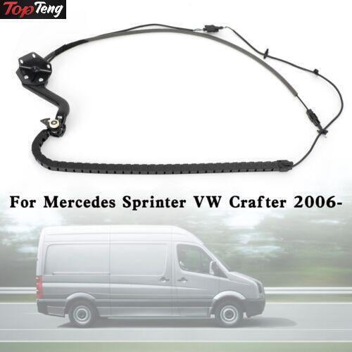 Left Hand Sliding Side Door Cable+Track 9068203769 For Sprinter VW Crafter 06