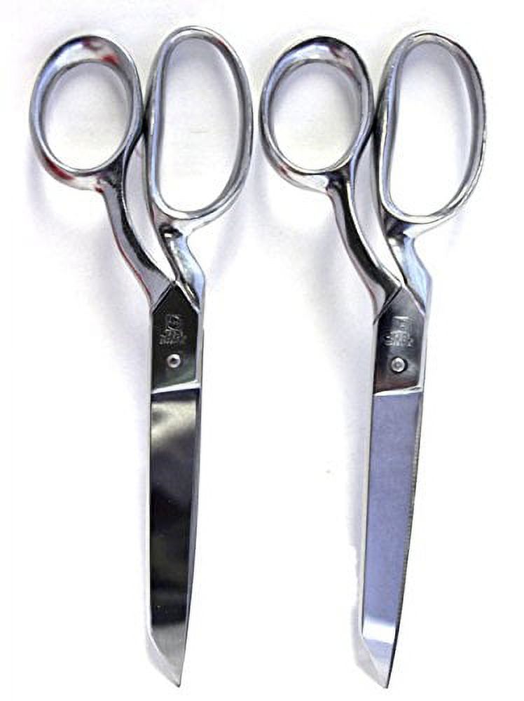LeftHanded 8" Dressmaker Shears KnifeEdge Scissors Tailor BentHandle