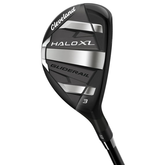 Left Handed Cleveland Golf Club Halo XL 21* 4H Hybrid Stiff Graphite