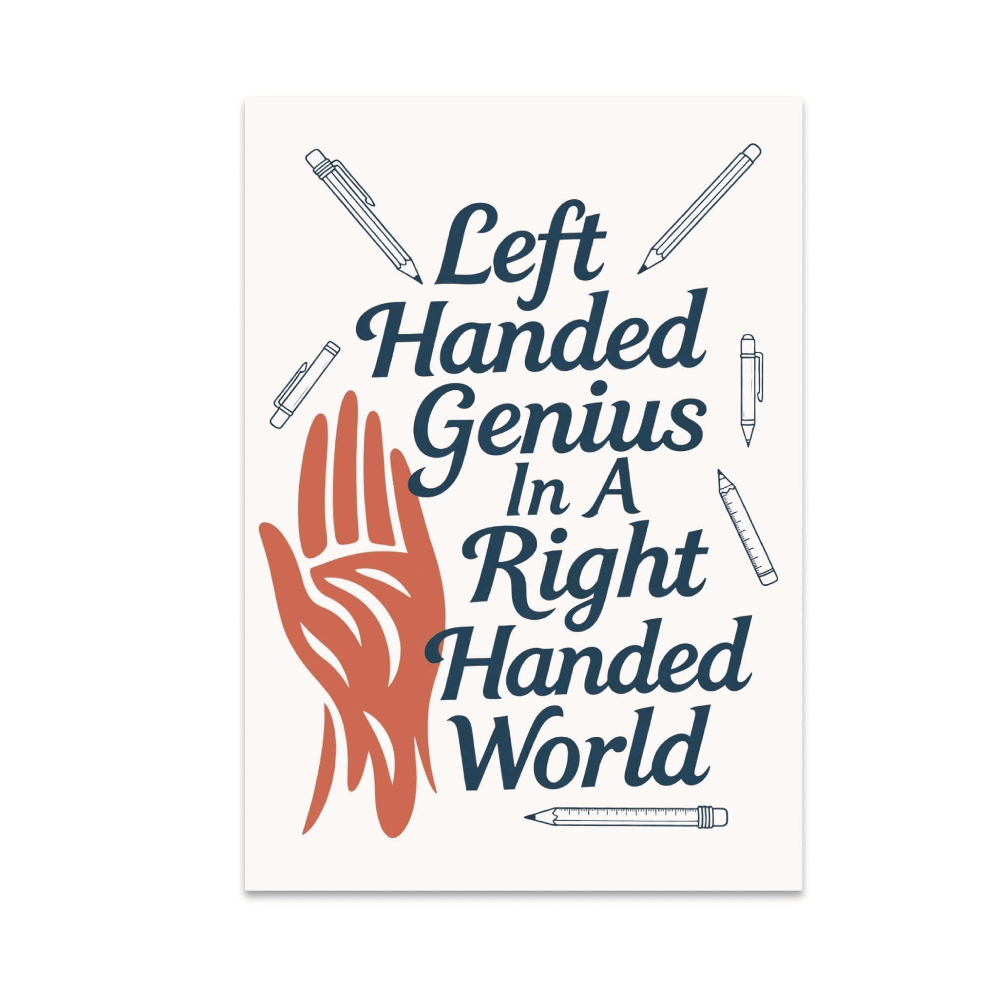 Left Handed Genius In A Right Handed World - Left Handed Individual ...
