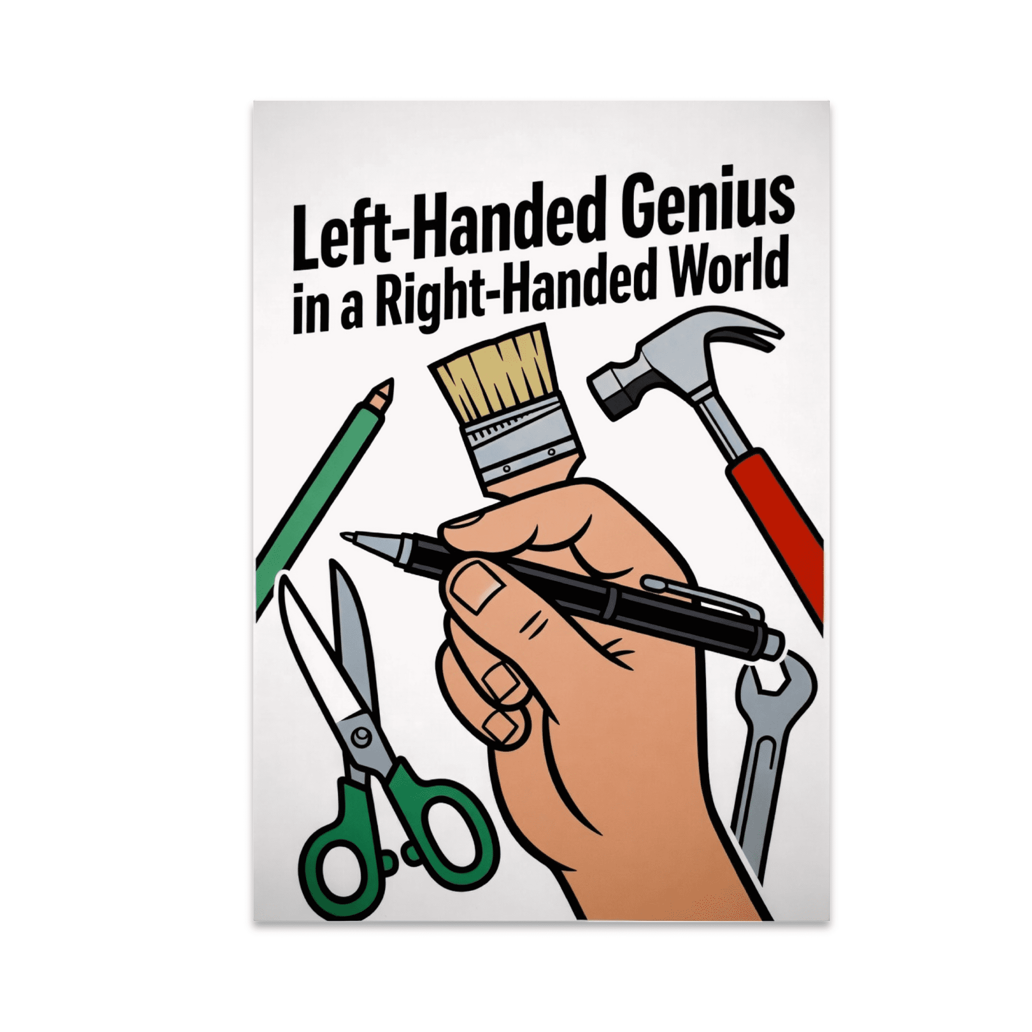 Left-Handed Genius in a Right-Handed World - Left-Handed Individual ...