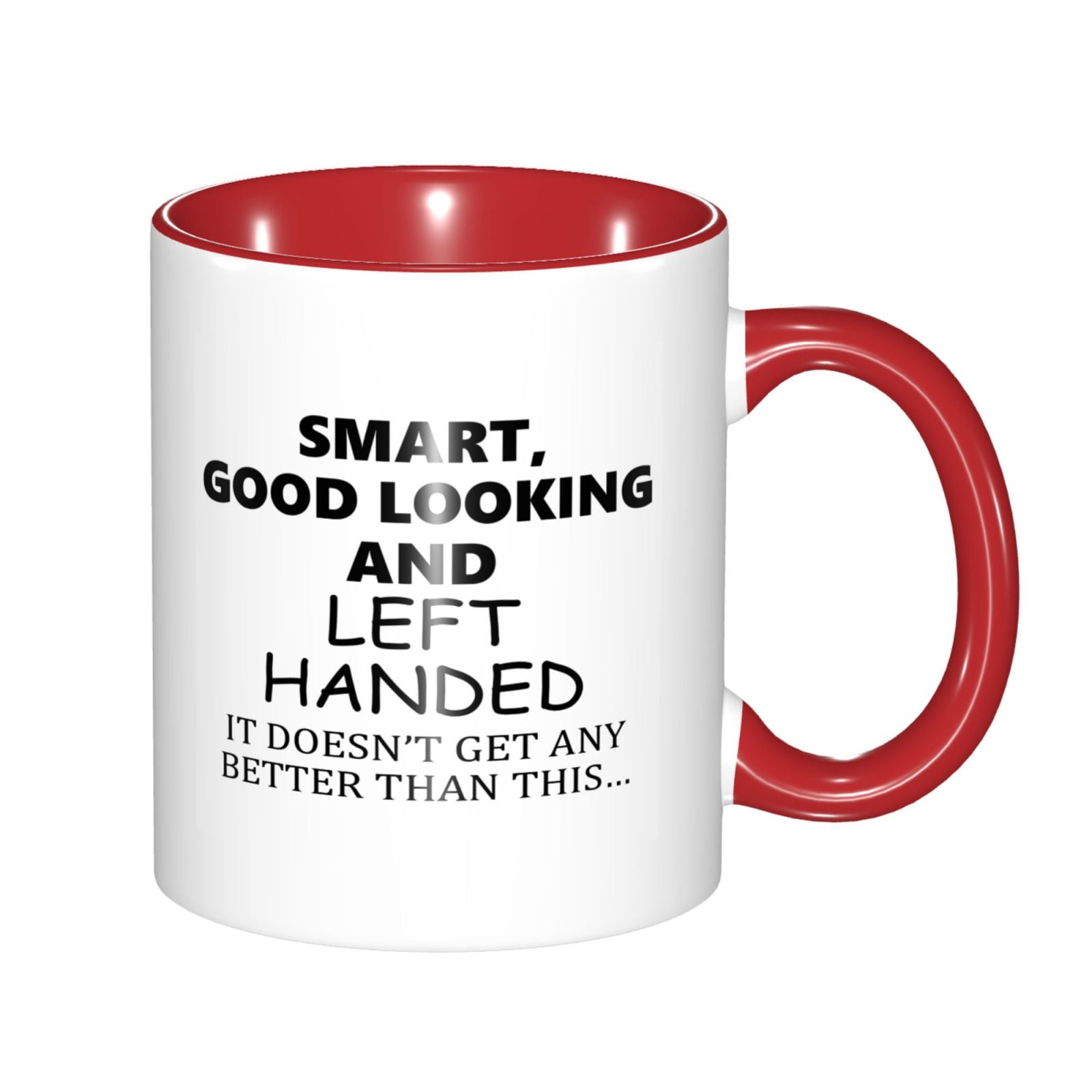Left Handed Lefty Novelty Coffee Mug 11oz - Home & Office Use, Funny ...