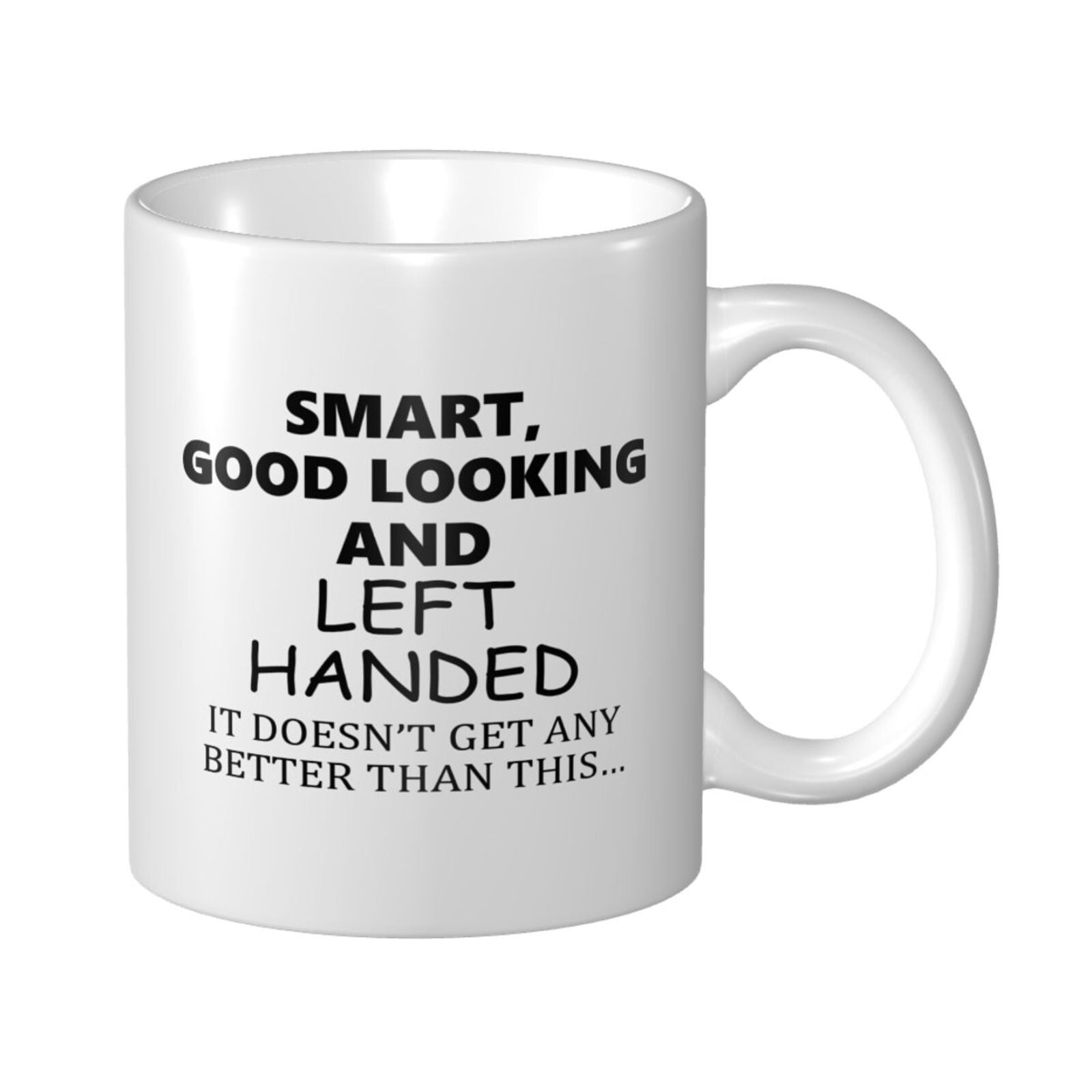 Left Handed Lefty Novelty Coffee Mug 11oz - Home & Office Use, Funny ...