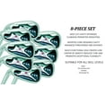 thumbnail image 1 of Left Handed PFT X9 Extreme MOI Iron Set Complete 8-Piece Short Men's Iron Set (4-SW) Steel Shaft Regular Flex Club (Short Men - 5' to 5'4"), 1 of 9