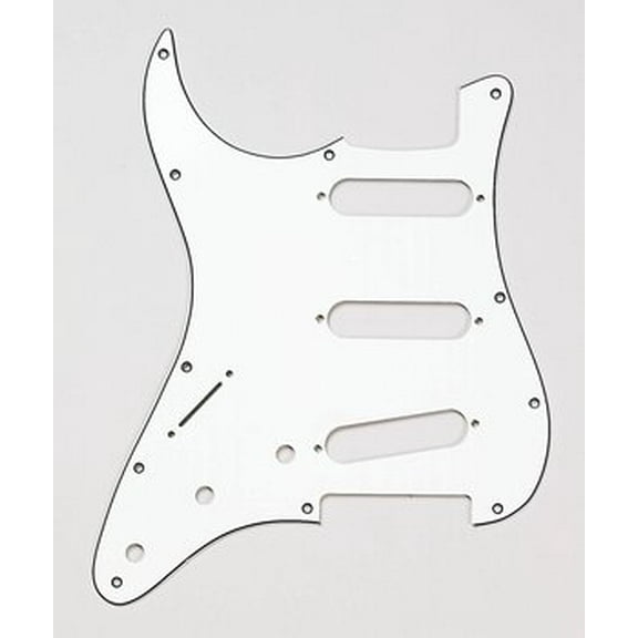 Left Handed Parchment Pickguard for Stratocaster