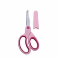 thumbnail image 1 of Left Handed Scissors Safety Blunt Tip Scissors Student Craft Scissors Stainless Steel Left Hand Scissors Soft Ergonomic Handle Scissors for Classroom, 1 of 4