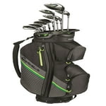 TaylorMade RBZ Speedlite Complete 13-Piece Set, Graphite, Left Hand, Regular Flex , Titanium, Black, White, Green