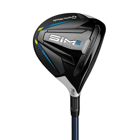 Left Handed TaylorMade SIM 2 MAX Steel 16.5* 3HL Wood Regular Graphite New