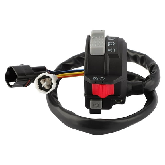 Left Handlebar Switch Start Stop Headlight for Yamaha Raptor 700 YFM700 Kodiak 700 450 YFZ450R YFZ450X