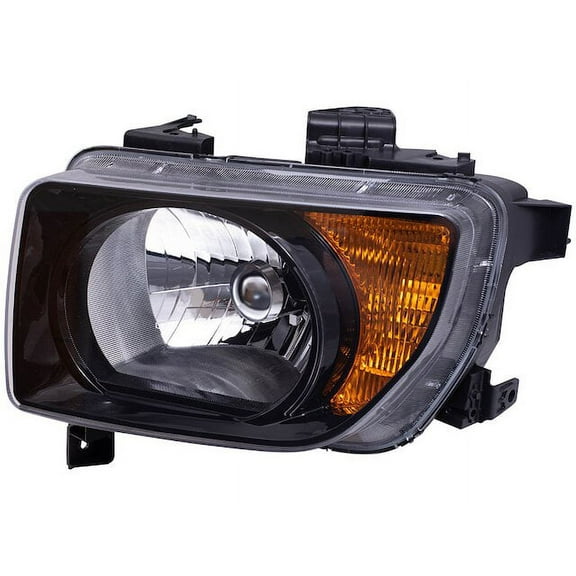 Left Headlight Assembly - Compatible with 2003 - 2008 Honda Element Sport Utility 4-Door 2.4L 4-Cylinder Naturally Aspirated DOHC GAS 2004 2005 2006 2007