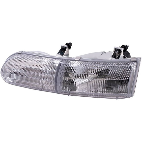 Left Headlight Assembly - Compatible with 1992 - 1995 Ford Taurus 1993 1994
