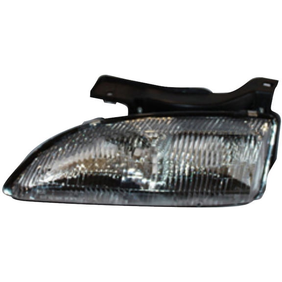 Left Headlight Assembly - Compatible with 1995 - 1999 Chevy Cavalier 1996 1997 1998
